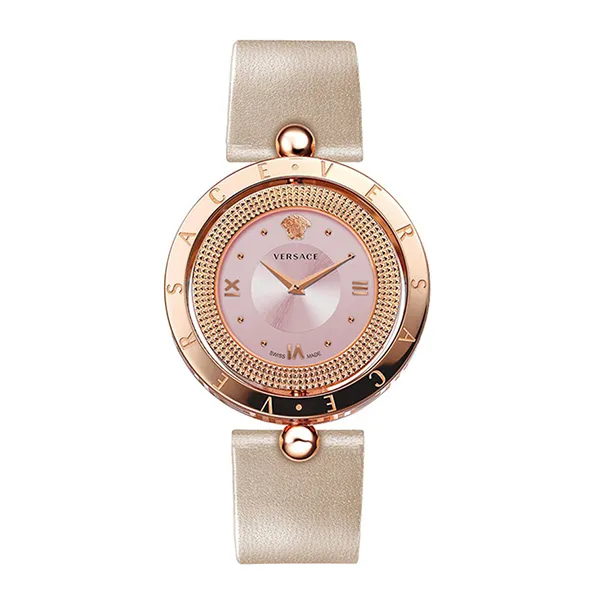 Đồng Hồ Nữ Versace Eon Ladies Watch 34mm VE7900420 Màu Vàng Hồng