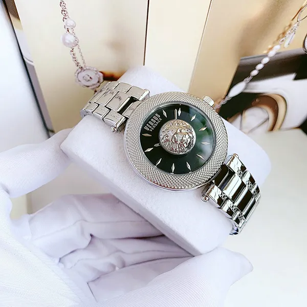 Đồng Hồ Nữ Versus By Versace Bricklane VSP643120 Màu Bạc Đen (Kèm Vòng Tay)