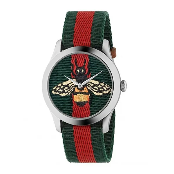 Đồng Hồ Unisex Gucci Le Marche Des Merveilles YA1264060A Màu Xanh Đỏ