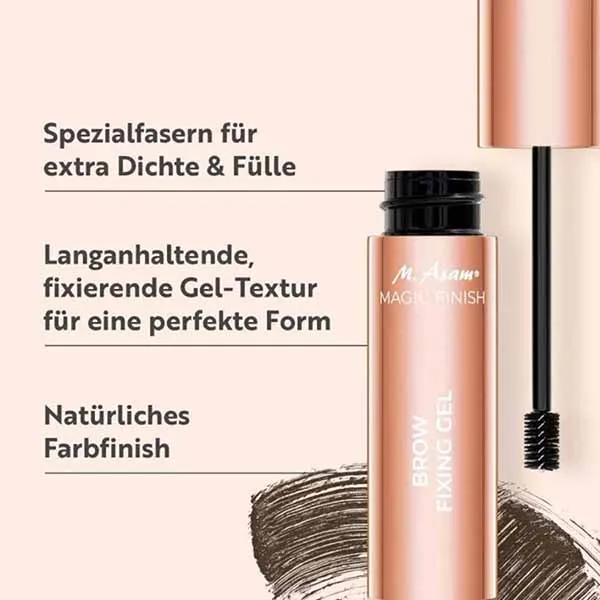 Gel Định Hình Lông Mày M. Asam Magic Finish Brow Fixing Gel Medium 4ml
