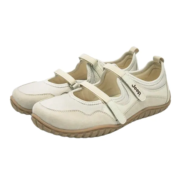 Giày Bệt Nữ Jeep Lifestyle Shoes W Low Top P651W13112 Màu Be Size 37