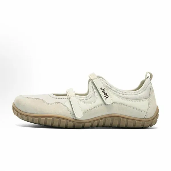 Giày Bệt Nữ Jeep Lifestyle Shoes W Low Top P651W13112 Màu Be Size 37