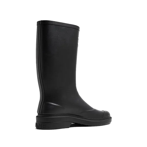Giày Boot Nữ Chanel Pre-Loved Rain Black Màu Đen Size 35 - Giày - Vua Hàng Hiệu