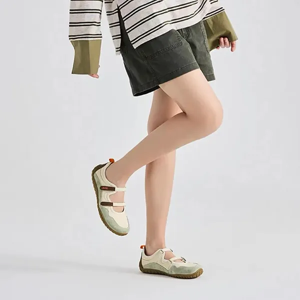 Giày Búp Bê Nữ Jeep Low-top Shoes P651W13112 Phối Màu Size 35 - Giày - Vua Hàng Hiệu