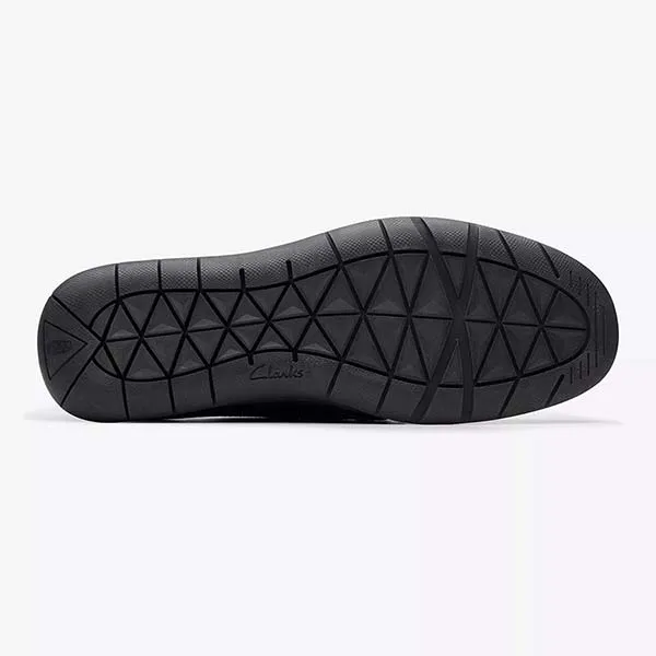 Giày Lười Da Nam Clarks FLX STP Màu Đen Size 41 - Giày - Vua Hàng Hiệu