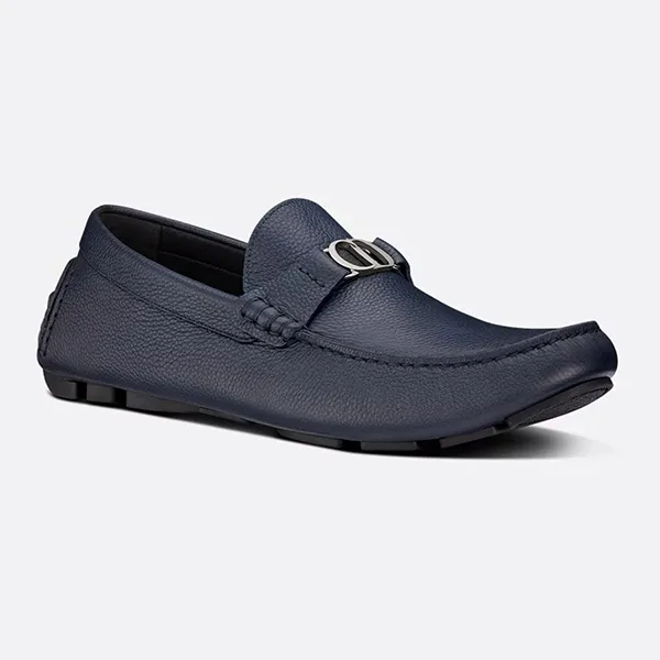 Giày Lười Nam Dior Moca Odéon Loafer Màu Xanh Navy Size 40 - Giày - Vua Hàng Hiệu
