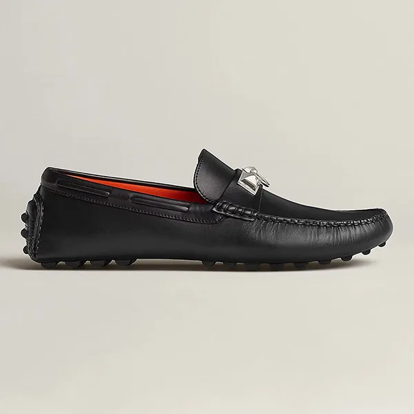 Giày Lười Nam Hermès Irving Loafer H141251ZH02415 Màu Đen Size 41.5 - Giày - Vua Hàng Hiệu