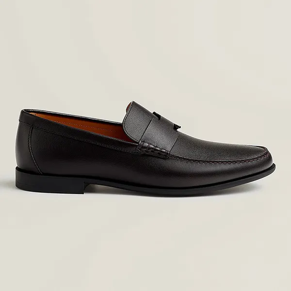 Giày Lười Nam Hermès Mokassins Duke H242893ZAME440 Màu Nâu Size 39 - Giày - Vua Hàng Hiệu
