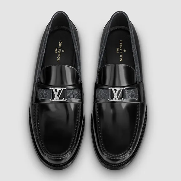 Giày Lười Nam Louis Vuitton LV Major Loafer 1A7VZ8 Màu Đen Size 40