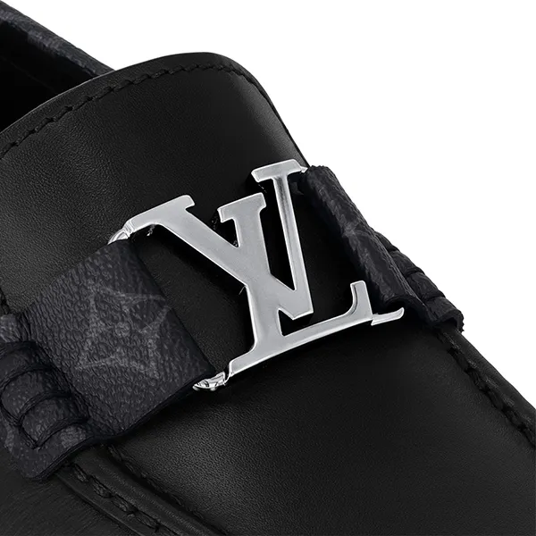 Giày Lười Nam Louis Vuitton LV Monte Carlo Moccasin 1A8F6S Màu Đen Size 40 - Giày - Vua Hàng Hiệu