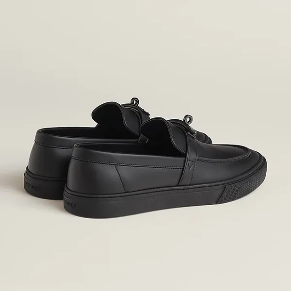 Giày Slip On Nam Hermès Sneakers Game Màu Đen Size 40.5 - Giày - Vua Hàng Hiệu