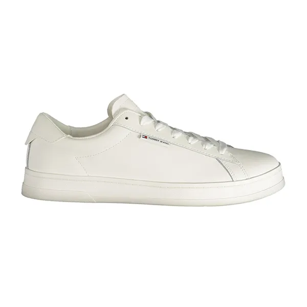 Giày Sneaker Nam Tommy Hilfiger EM0EM01374_BIYBL Màu Trắng Size 42 - Giày - Vua Hàng Hiệu