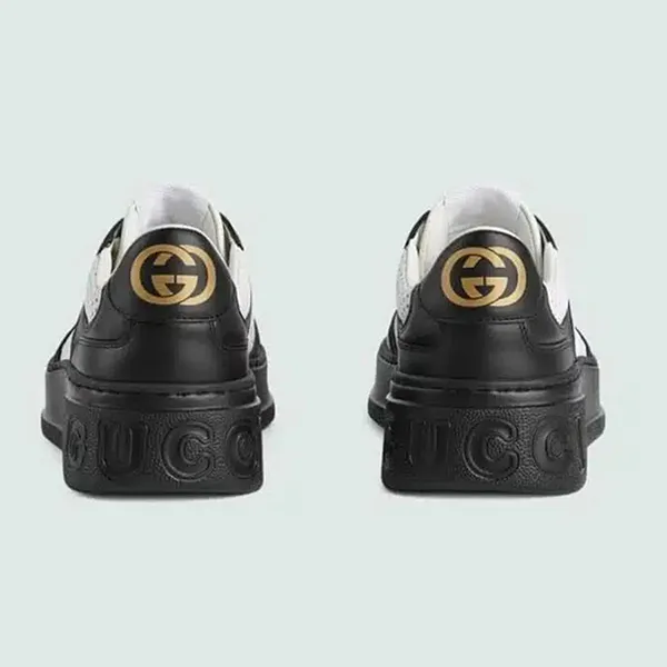 Giày Sneaker Nữ Gucci GG Embossed Black White 684911-AAA4T-1068 Màu Đen Trắng Size 36.5 - Giày - Vua Hàng Hiệu