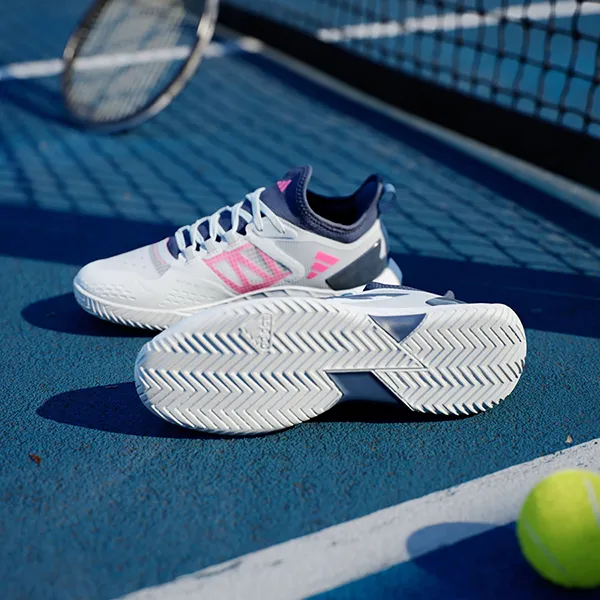 Giày Tennis/Pickleball Nam Adidas Adizero Ubersonic 4.1 ID8565 Màu Xanh Size 42.5