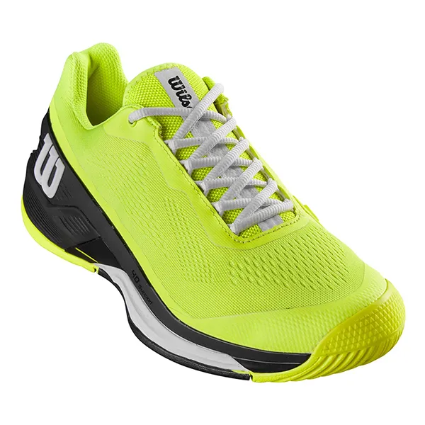 Giày Tennis/Pickleball Nam Wilson Rush Pro 4.0 WRS331160 Màu Xanh Lá Size 42.5 - Pickleball - Vua Hàng Hiệu