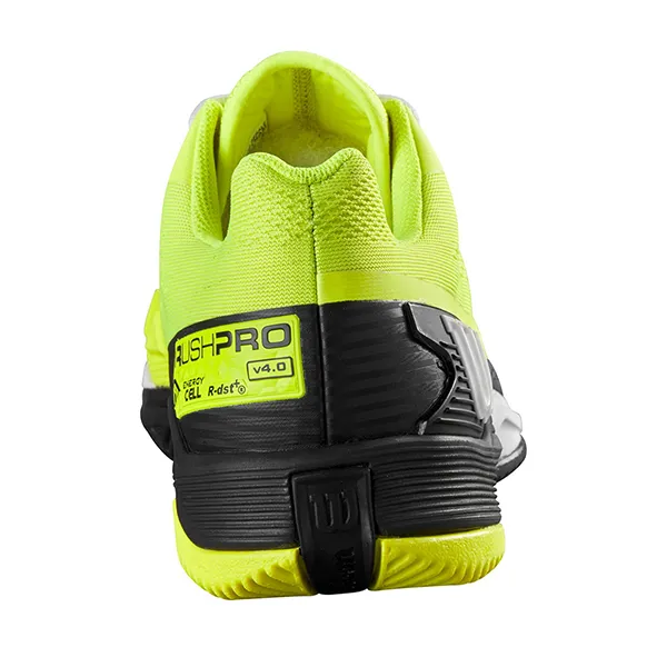 Giày Tennis/Pickleball Nam Wilson Rush Pro 4.0 WRS331160 Màu Xanh Lá Size 42.5 - Pickleball - Vua Hàng Hiệu