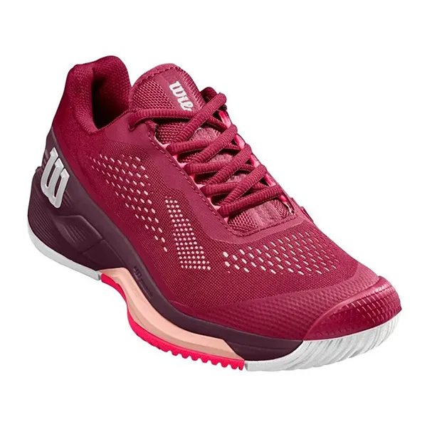 Giày Tennis/Pickleball Nam Wilson Rush Pro 4.5 WRS331220 Màu Đỏ Size 40 - Pickleball - Vua Hàng Hiệu