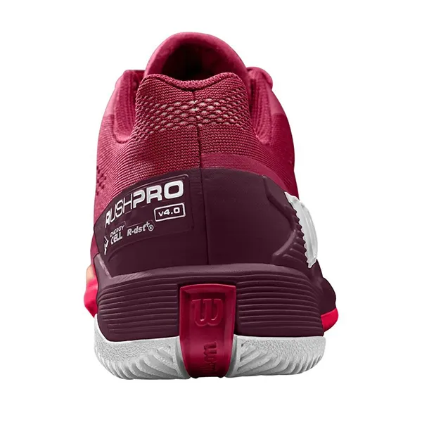 Giày Tennis/Pickleball Nam Wilson Rush Pro 4.5 WRS331220 Màu Đỏ Size 40 - Pickleball - Vua Hàng Hiệu