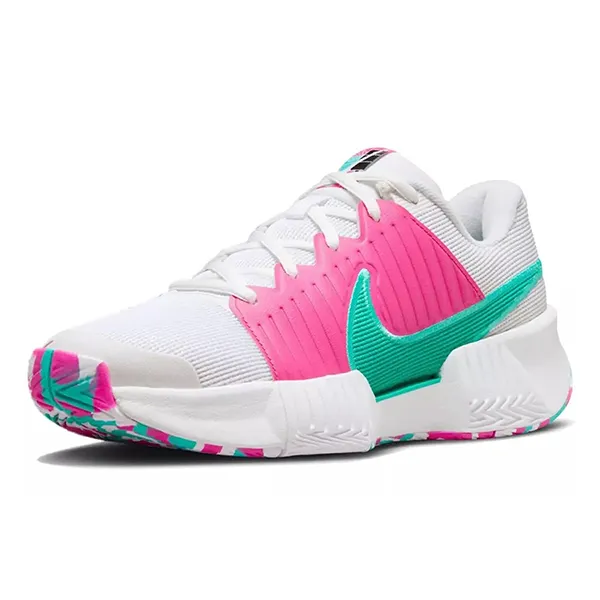Giày Tennis/Pickleball Nike Air Zoom Challenge FQ4155-101 Màu Trắng/Hồng Size 39 - Giày - Vua Hàng Hiệu
