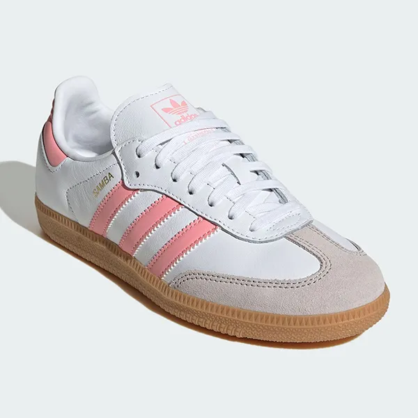 Giày Thể Thao Adidas Samba OG JP5480 Màu Trắng Hồng Size 36