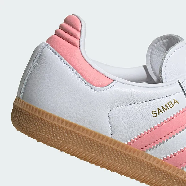 Giày Thể Thao Adidas Samba OG JP5480 Màu Trắng Hồng Size 36