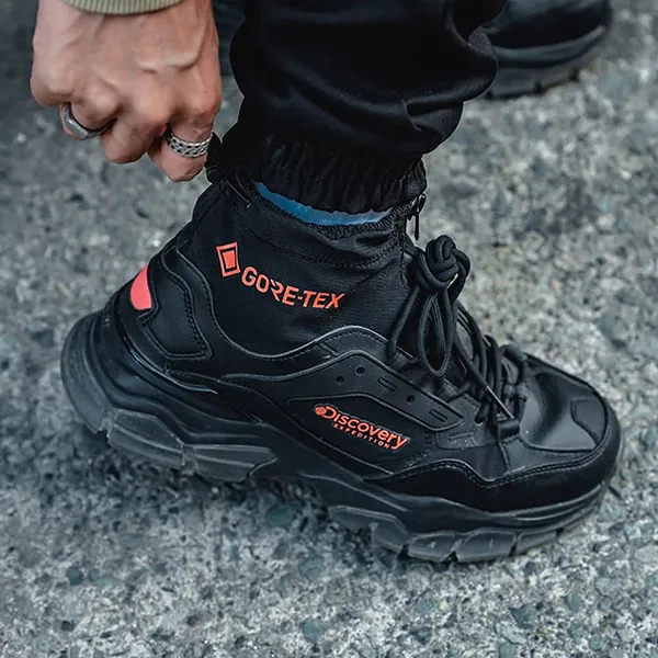 Giày Thể Thao Discovery Bucket Dwalker V2 MID Black Màu Đen Size 37.5