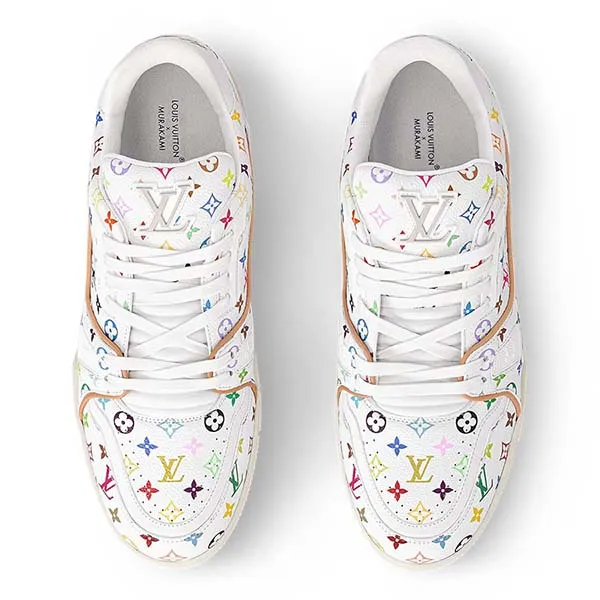 Giày Thể Thao Nam Louis Vuitton LV x TM Trainer 1AHEKG Màu Trắng Size 41 - Giày - Vua Hàng Hiệu