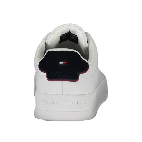 Giày Thể Thao Nam Tommy Hilfiger Sneakers FM0FM05367_BI0LD Màu Trắng Size 40 - Giày - Vua Hàng Hiệu