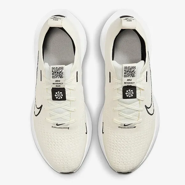 Giày Thể Thao Nike Interact Run FD2291-106 Màu Trắng Kem Size 40.5