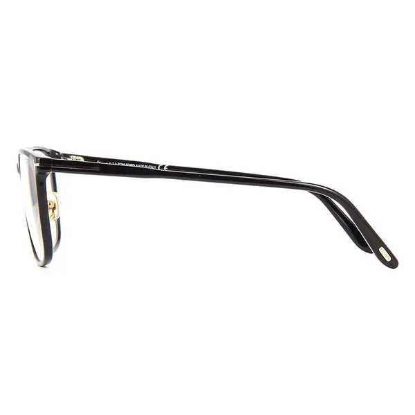 Gọng Kính Tom Ford TF5699-B/O 001 Màu Đen-Xanh Blue - Kính mắt - Vua Hàng Hiệu
