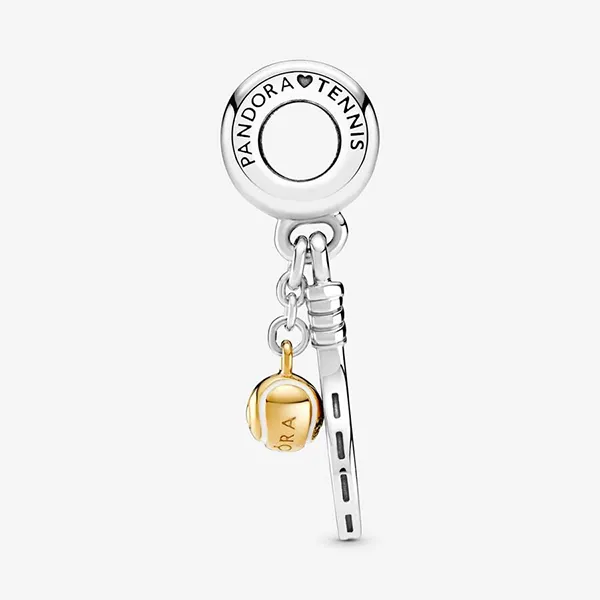 Hạt Vòng Charm Nữ Pandora Tennis Racket & Ball Dangle 769026C01 Màu Bạc Vàng - Trang sức - Vua Hàng Hiệu