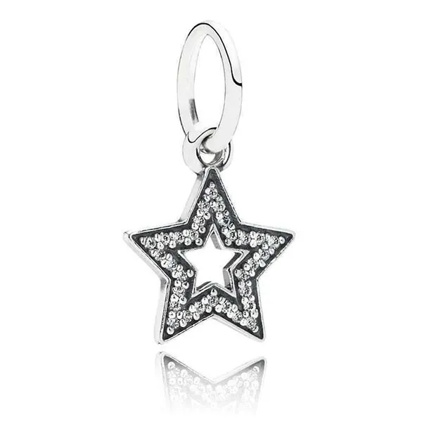 Hạt Vòng Charm Pandora Symbol Of Aspiration Pendant Charm 791348CZ Màu Bạc