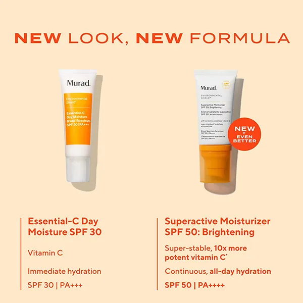 Kem Dưỡng Ẩm Chống Nắng Murad Superactive Moisturiser SPF50 PA+++ Brightening 50ml - Mỹ phẩm - Vua Hàng Hiệu
