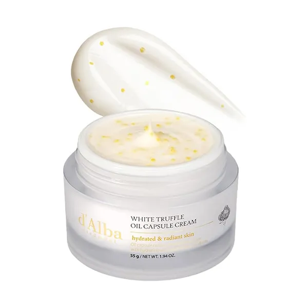 Kem Dưỡng Hỗ Trợ Làm Sáng Da D'Alba White Truffle Oil Capsule Cream 55g