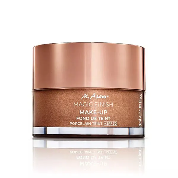 Kem Nền Trang Điểm Và Chống Nắng M. Asam Magic Finish Make-Up Porcelain Teint SPF30 4 in1 Tone Sáng 30ml - Trang điểm - Vua Hàng Hiệu
