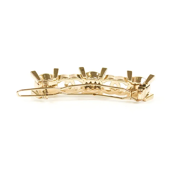 Kẹp Tóc Nữ Chanel CC Pearl Hair Clip Gold Tone 21A Màu Vàng - Phụ kiện - Vua Hàng Hiệu
