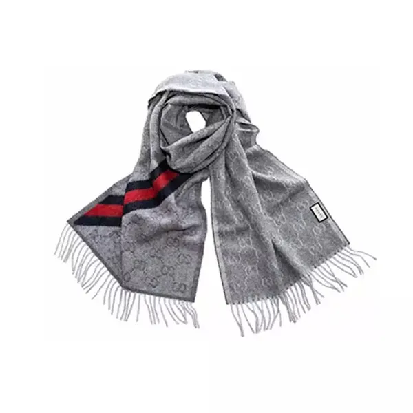 Khăn Quàng Cổ Gucci 570603 3G200 1768 Màu Xám - Thời trang - Vua Hàng Hiệu