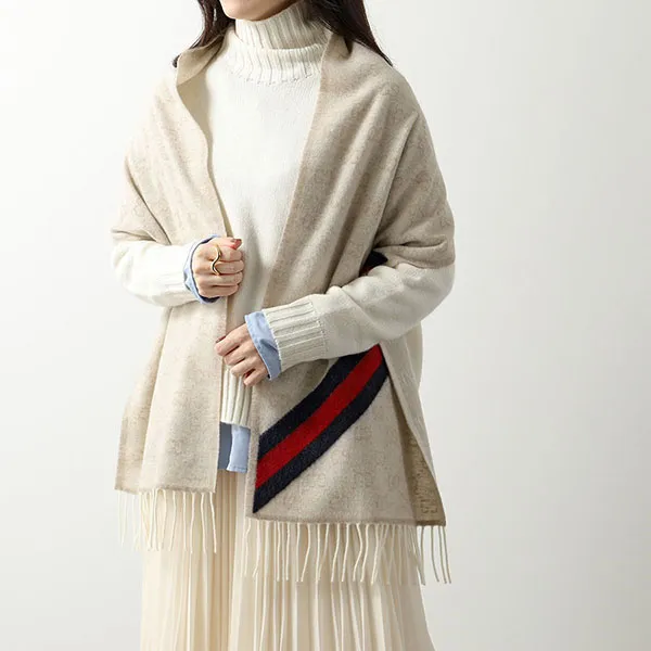 Khăn Quàng Cổ Gucci 570603 3G200 9568 Màu Kem - Thời trang - Vua Hàng Hiệu