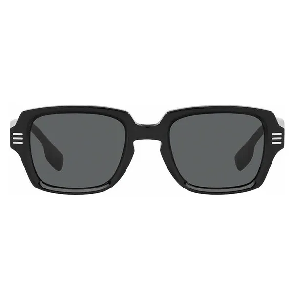 Kính Mát Burberry Eldon Sunglasses Black Grey BE4349300187 Màu Đen