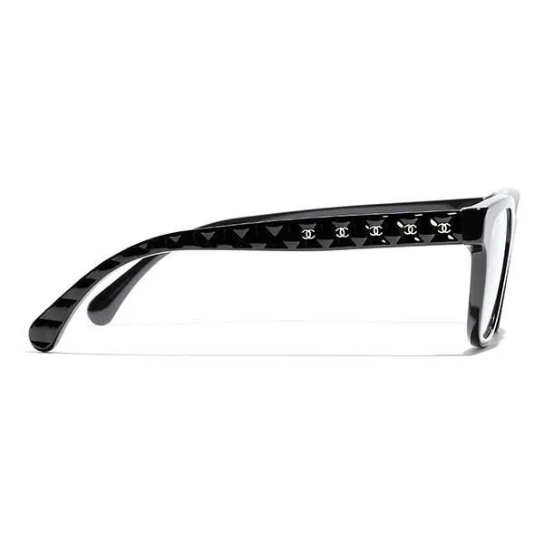 Kính Mắt Cận Chanel Eyeglasses Black CH3443 C622 Màu Đen - Kính mắt - Vua Hàng Hiệu