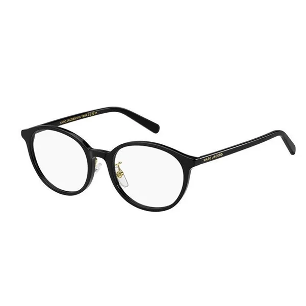 Kính Mắt Cận Marc Jacobs Round Eyeglasses MARC711/F 807140 Màu Đen - Kính mắt - Vua Hàng Hiệu