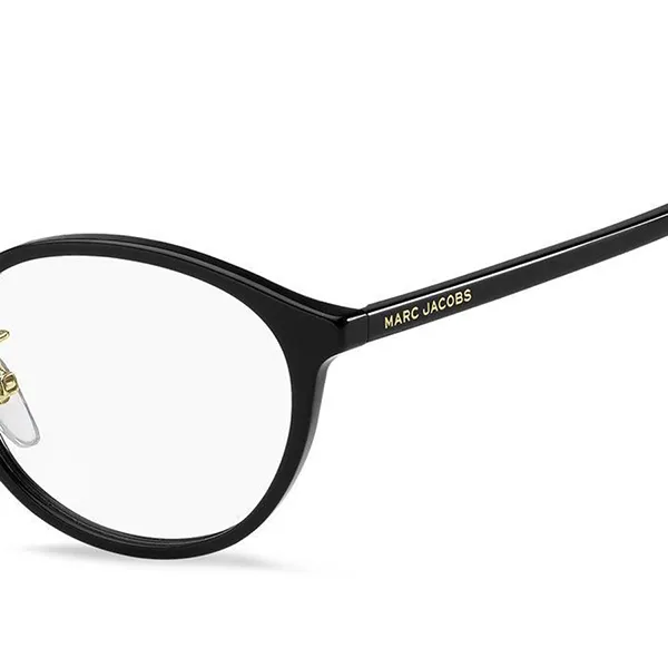 Kính Mắt Cận Marc Jacobs Round Eyeglasses MARC711/F 807140 Màu Đen - Kính mắt - Vua Hàng Hiệu
