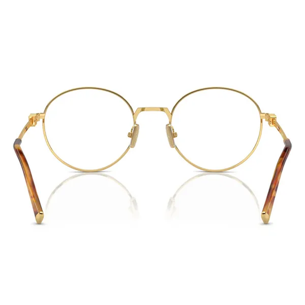 Kính Mắt Cận Nữ Miu Miu Eyeglasses 52XV 5AK1O1 Màu Vàng Gold - Kính mắt - Vua Hàng Hiệu