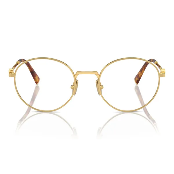 Kính Mắt Cận Nữ Miu Miu Eyeglasses 52XV 5AK1O1 Màu Vàng Gold - Kính mắt - Vua Hàng Hiệu