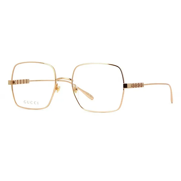 Kính Mắt Cận Nữ Gucci GG1434O 002 Glasse Màu Vàng Hồng