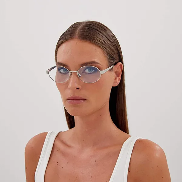 Kính Mắt Cận Yves Saint Laurent YSL Eyeglasses SL 692 OPT 001 Màu Bạc