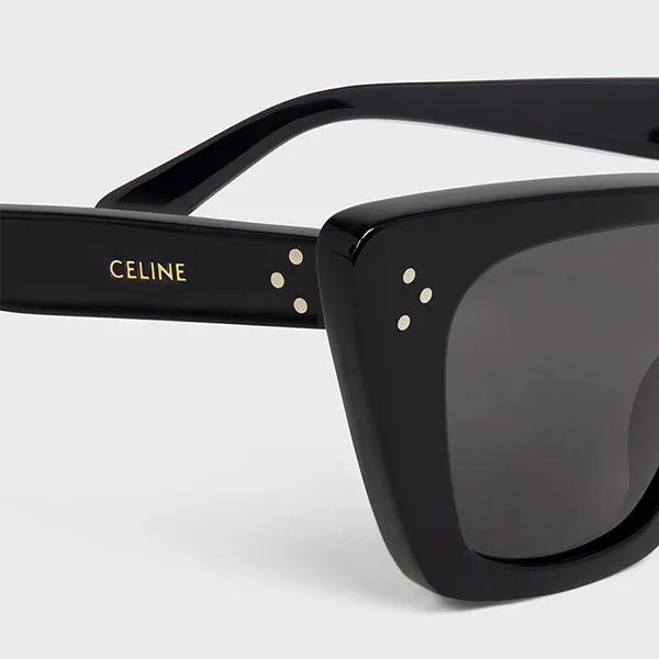 Kính Mát Nữ Celine Sunglasses S187 Màu Đen Xám