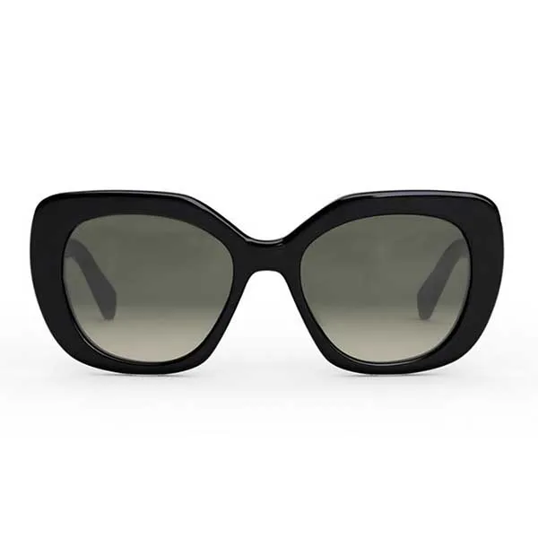 Kính Mát Celine Sunglasses Triomphe Butterfly CL40226U 01F Màu Đen - Kính mắt - Vua Hàng Hiệu