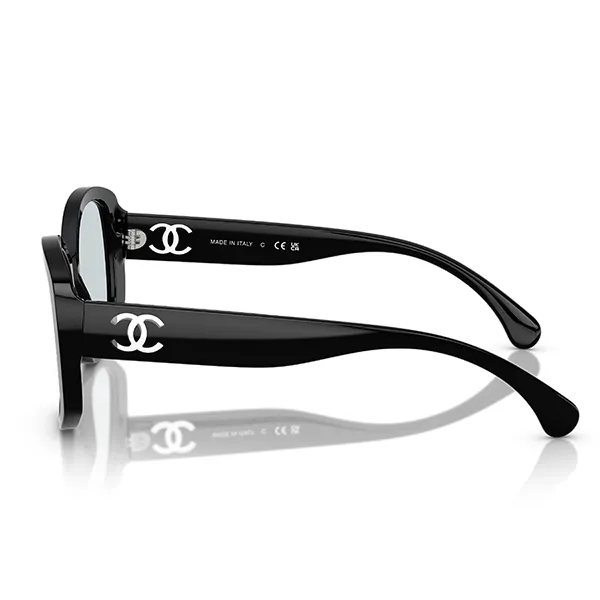 Kính Mát Chanel Butterfly Sunglasses CH3476S C501SA Màu Đen/Xanh