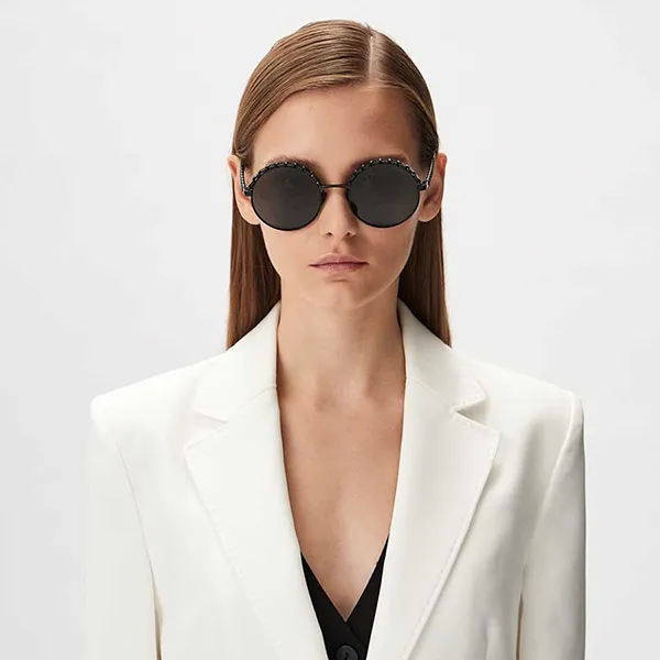 Kính Mát Chanel Sunglasses CH4265Q C101S4 Màu Xám/Đen
